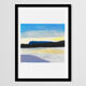 Sunset - a4 - pastel drawing - landscape - sunset
