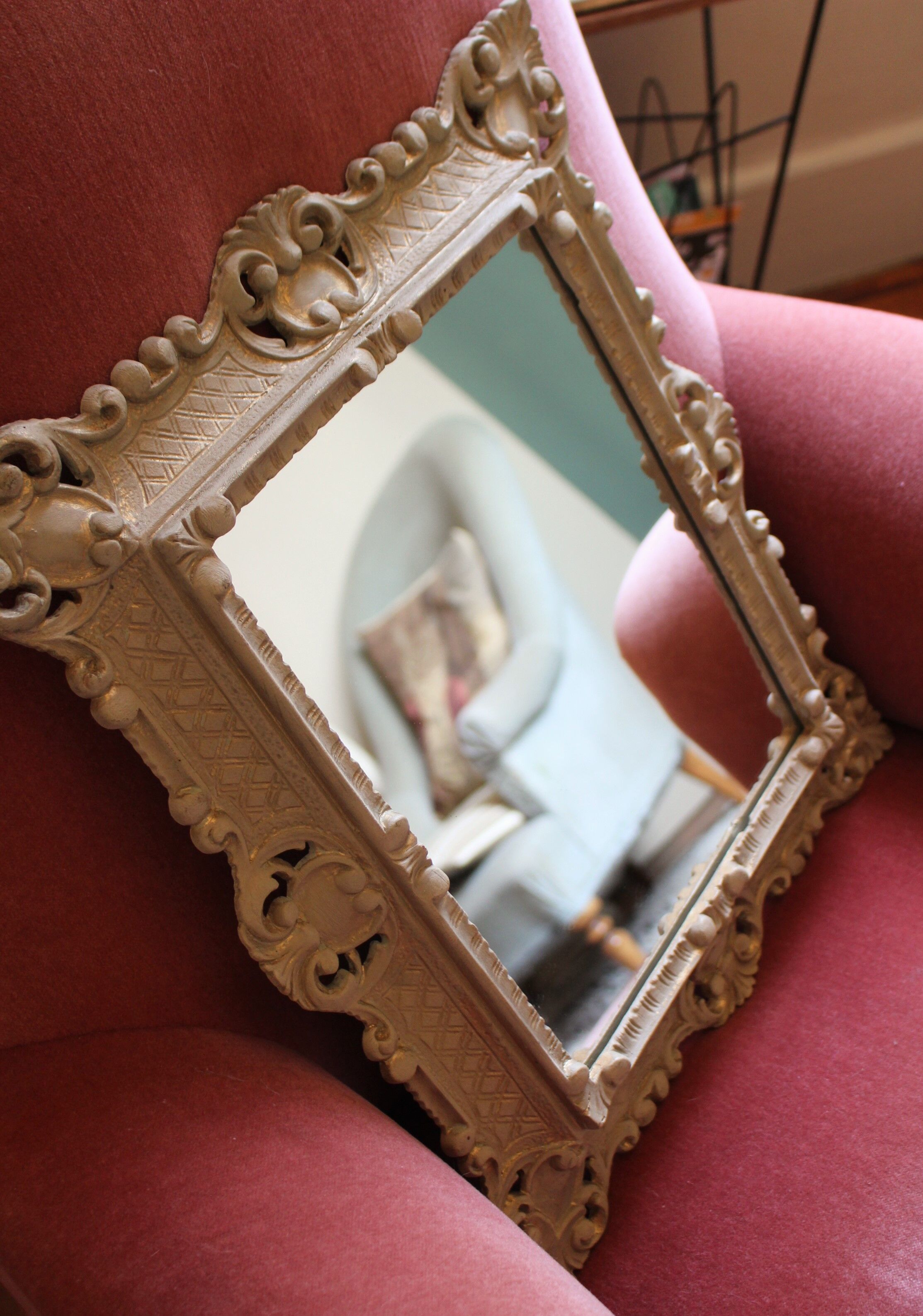 Baroque gilded mirror