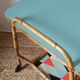 Vintage bamboo and rattan serving cart