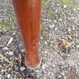 Table tonneau scandinave extensible