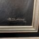 Oil on canvas portrait of a man with a beard xxth by aimé 1999