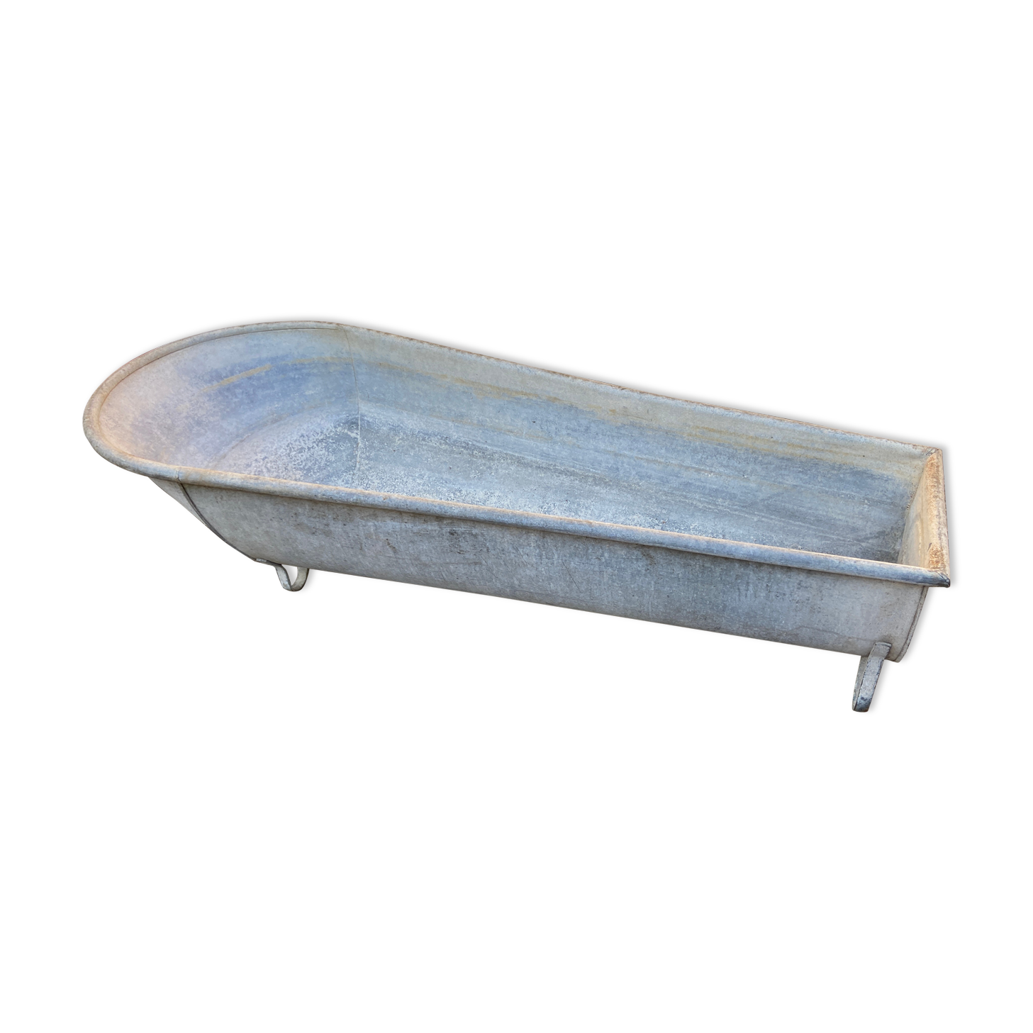 Vintage galvanized bathtub 300 liters