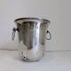 Vintage silver metal champagne bucket