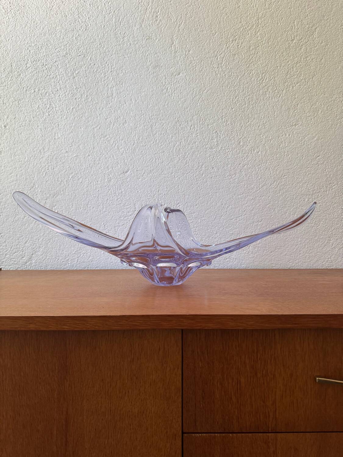 Neodymium crystal cup from the 60s