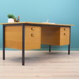 Ash desk, Danish design, 1980s, production: Labofa Møbler