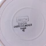 Set of 6 flat plates Bastia