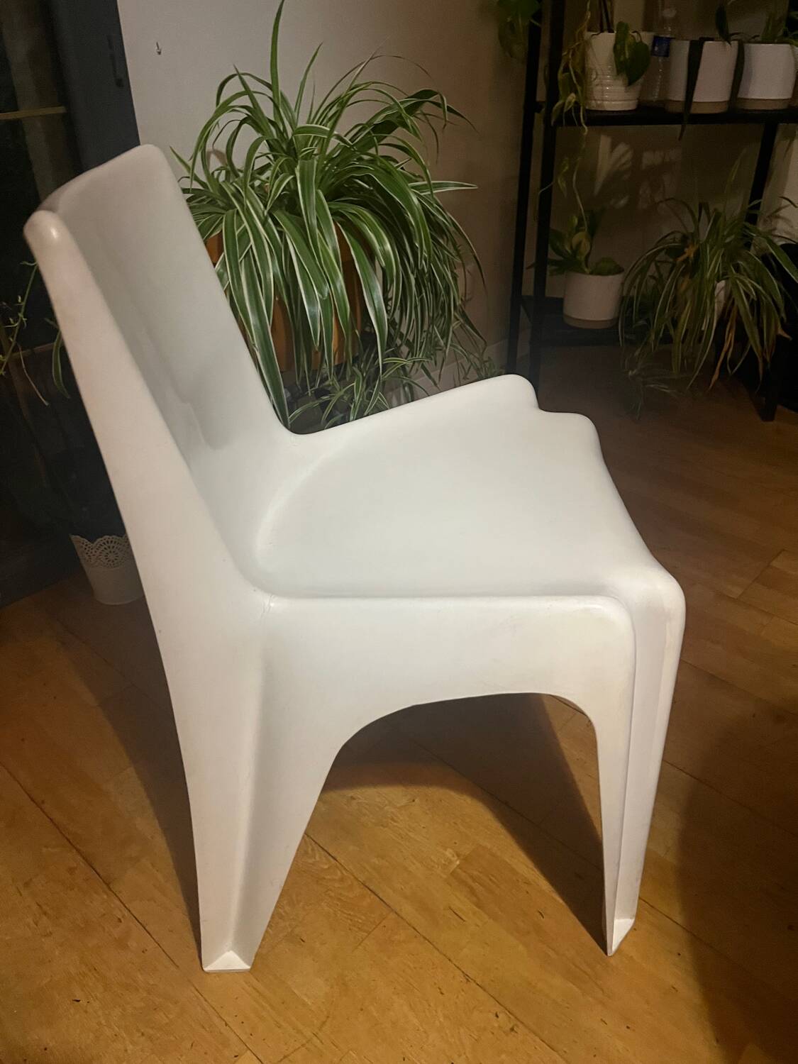 Bofinger BA1171 stacking chair, Germany, 1960s