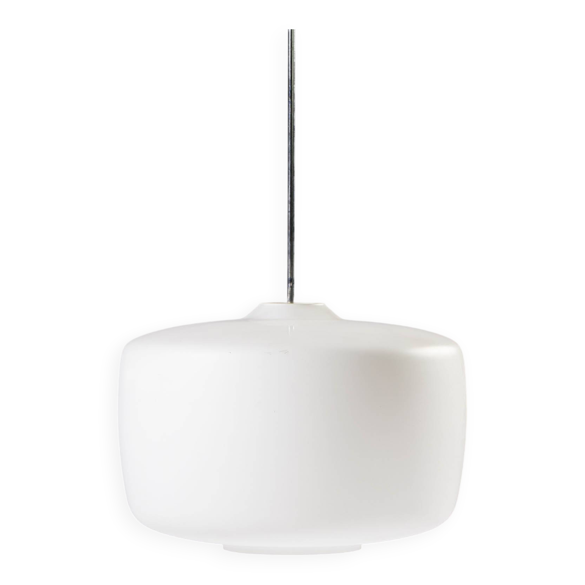 Rare grande et lourde lampe suspendue de Valasske Mezirici, Tchécoslovaquie