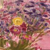 Bouquet of flowers oil painting
