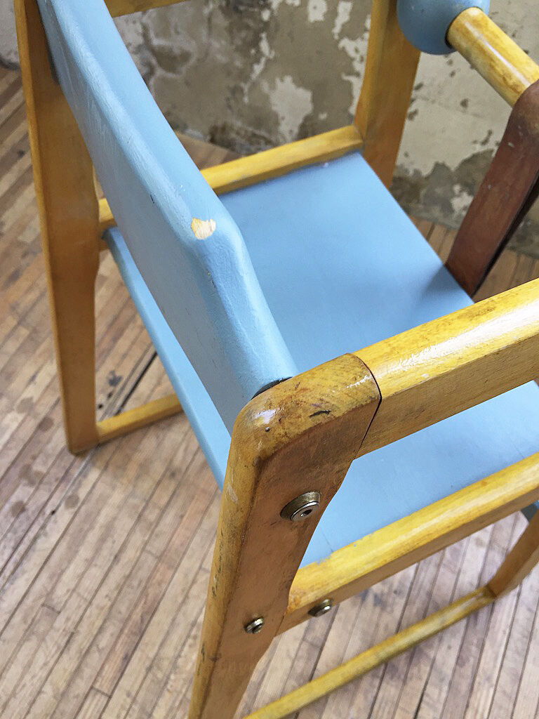 Chaise haute Stephan Gip Suède