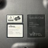 Vitra Belleville black chaise by Bouroullec