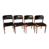 Model 49 dining chairs by Erik Buck for OD Møbler, 1960s