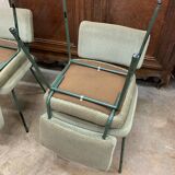 6 Chaises Design André Simard Airborne Vintage