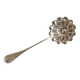 Solid silver spoon shaker