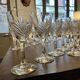 Beau lot de verres en cristal de Saint Louis