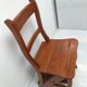 Vintage library stepladder chair