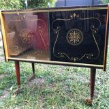 Vintage bar furniture formica with wheels 60's