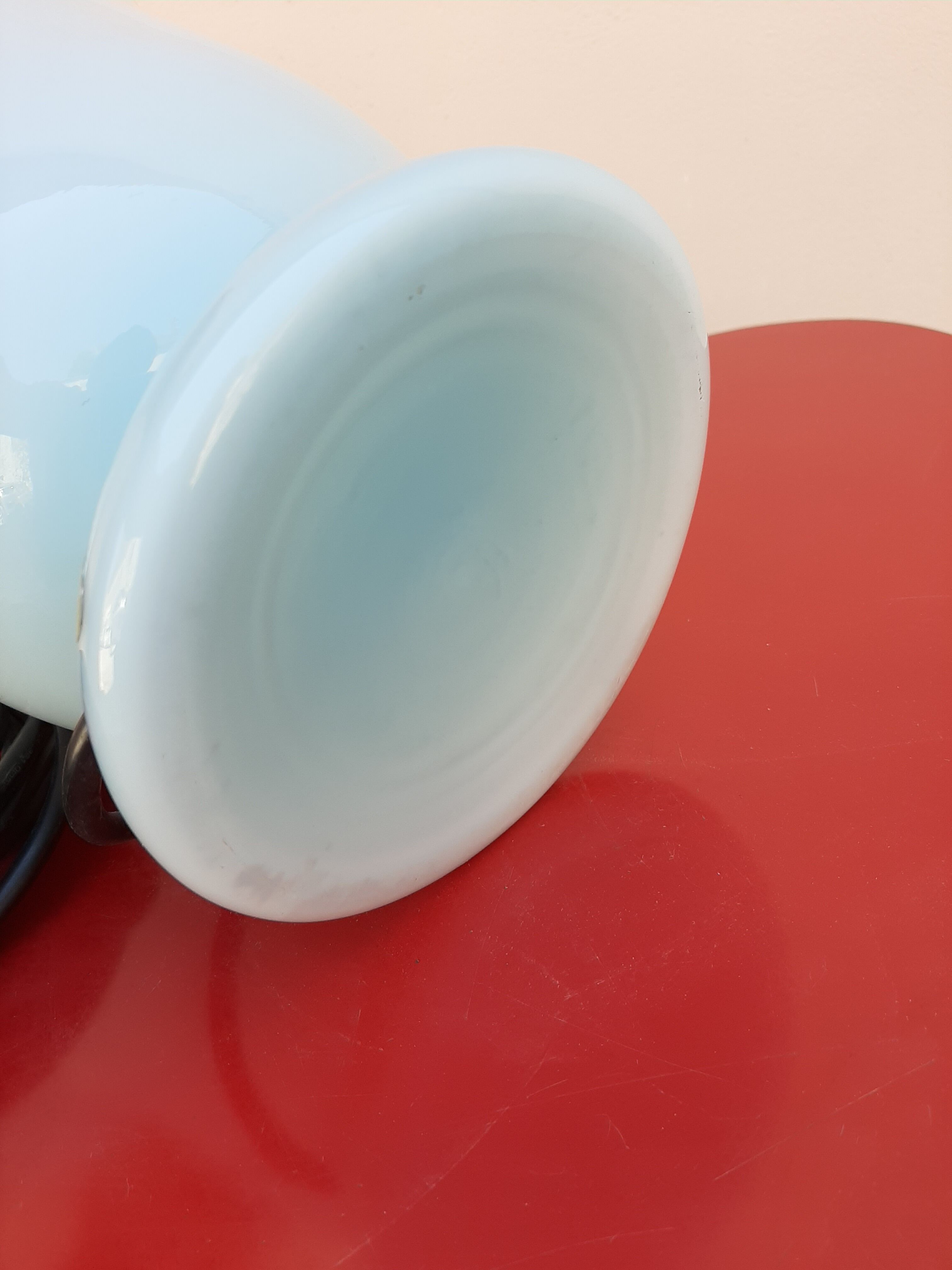 Art deco opaline lamp