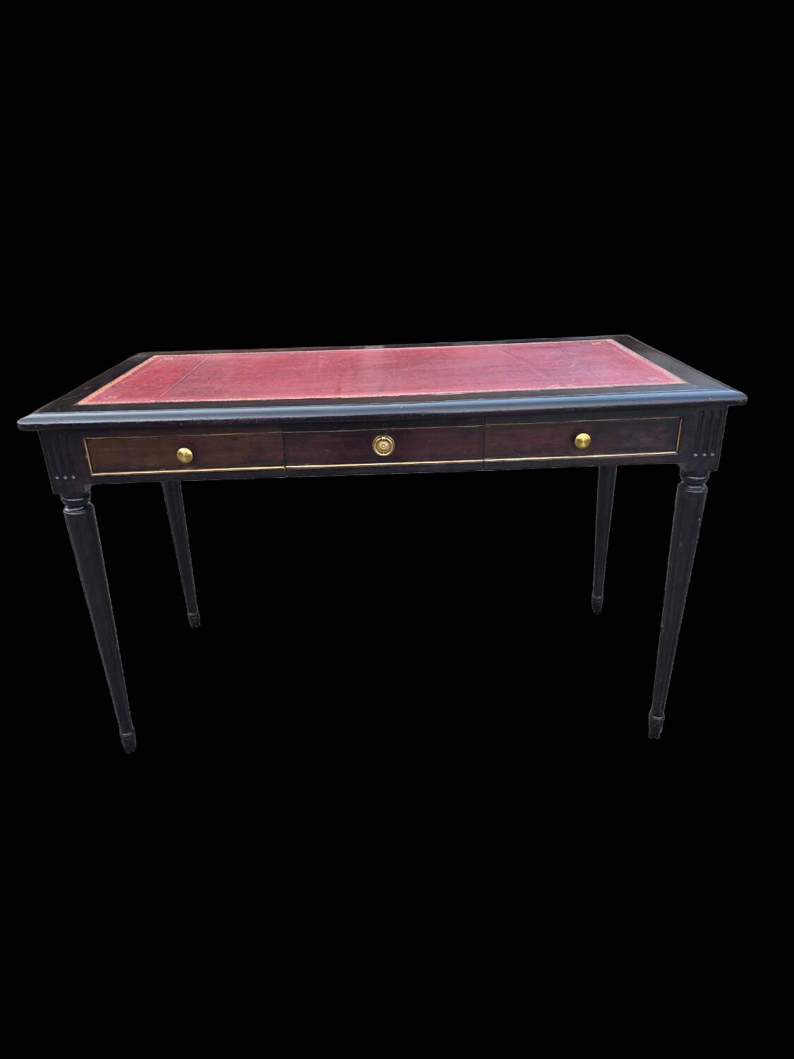 Louis XVI style mahogany desk from the 20th century.