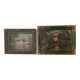 Pair of antique paintings