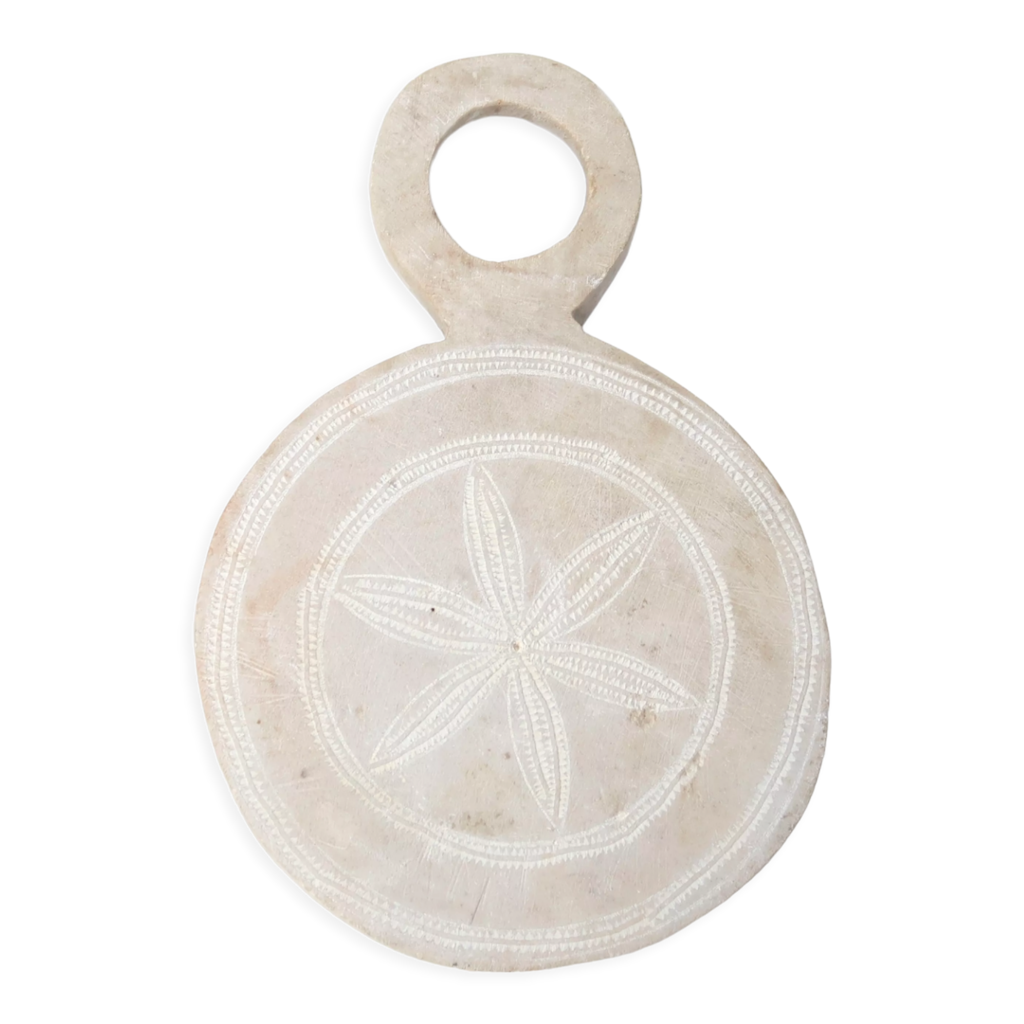 Moroccan stone cutting board, 70s