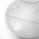 Vase en verre transparent de Renato Toso pour Fratelli Toso, années 1970