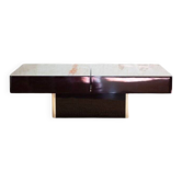 Table basse vintage extensible, 1970s
