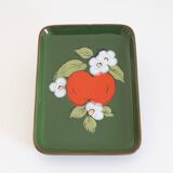 Small rectangular vintage dish '70 ZELLER KERAMIK