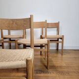 Set of 6 chairs by Hans J. Wegner for Carl Hansen & Søn, 1960