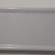 White ceramic shelf