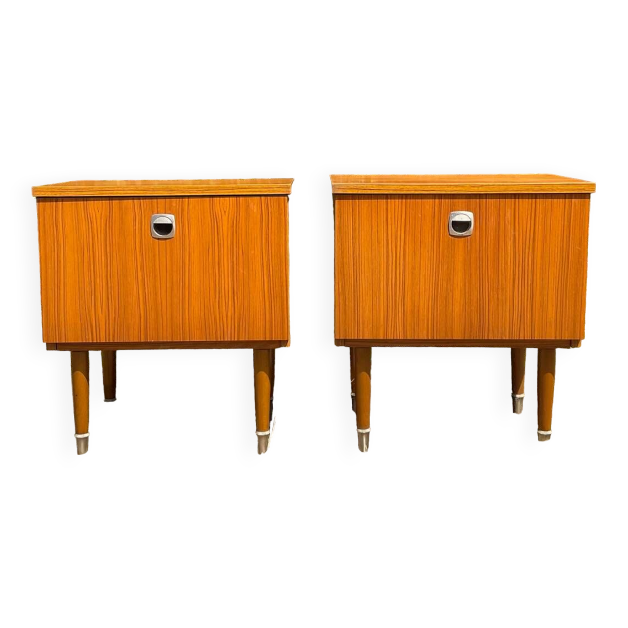 Paire de chevets des années 60-70