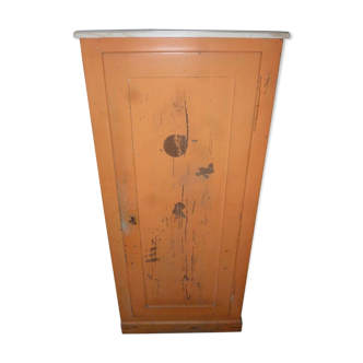 Small piece of furniture with orange patina