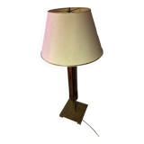 This brass table lamp