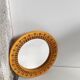 Vintage ceramic round mirror