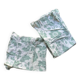 Pair of vintage floral pillowcases
