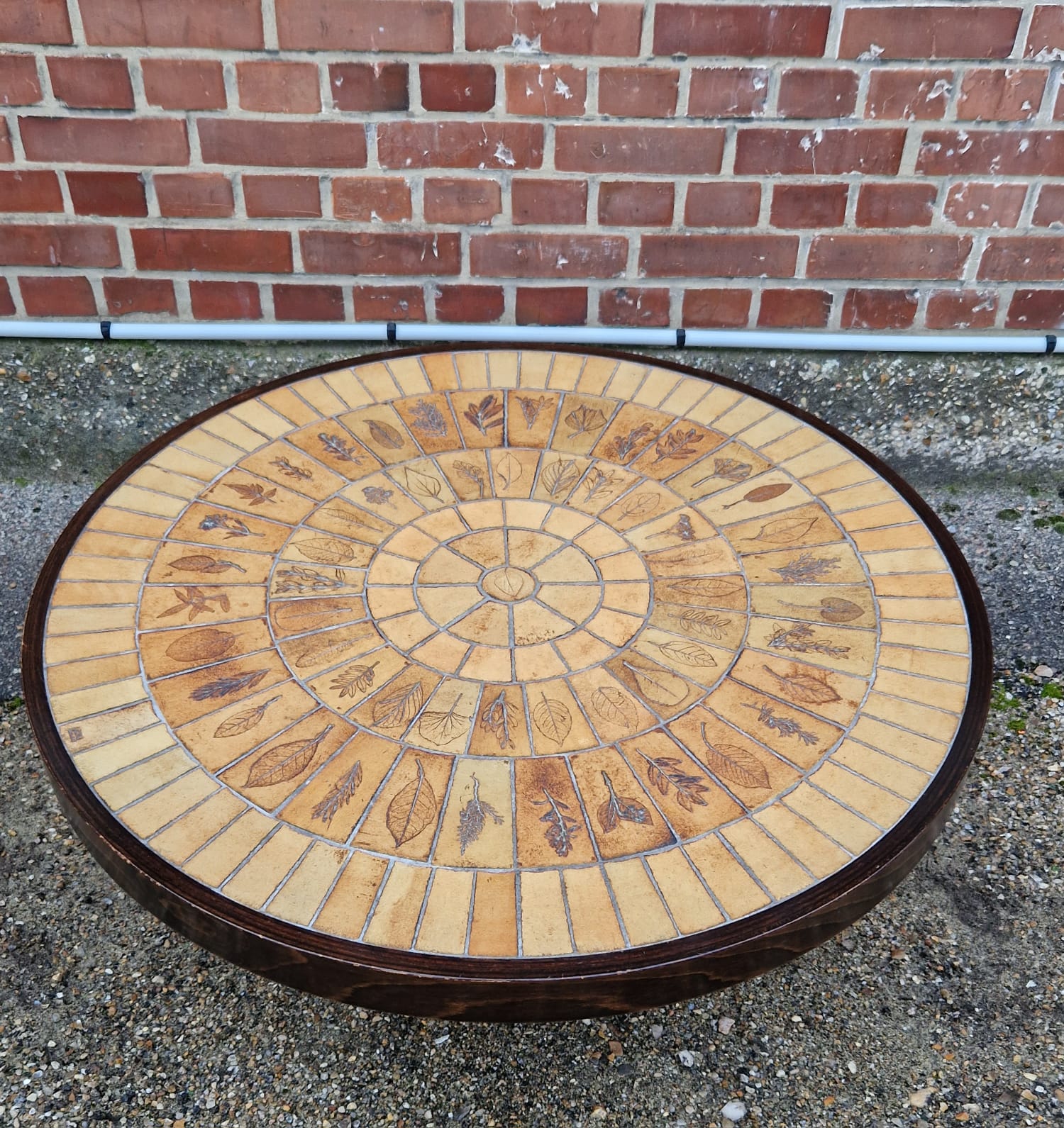 Ceramic coffee table Roger Capron 1960