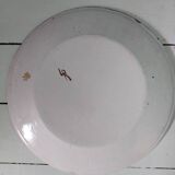 Old fun rooster plate