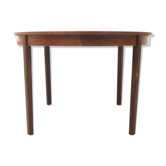 Scandinavian rosewood dining table, Sweden, 1960s