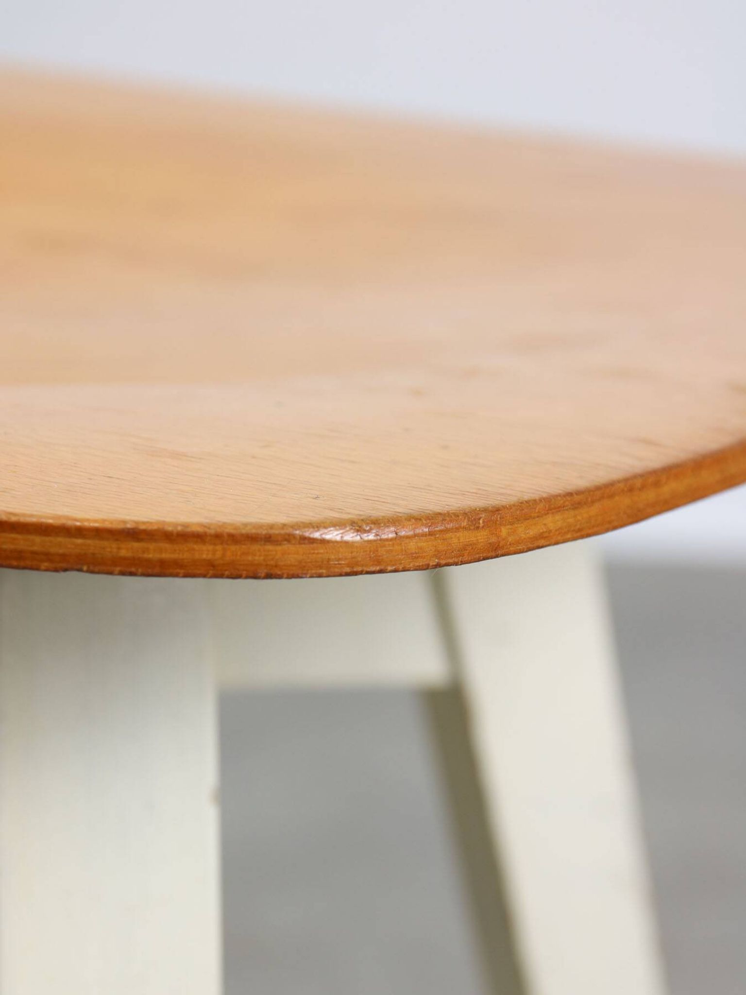 Tabouret en contreplaqué vintage à croisillons par Niko Kralj, 1954