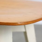 Tabouret en contreplaqué vintage à croisillons par Niko Kralj, 1954