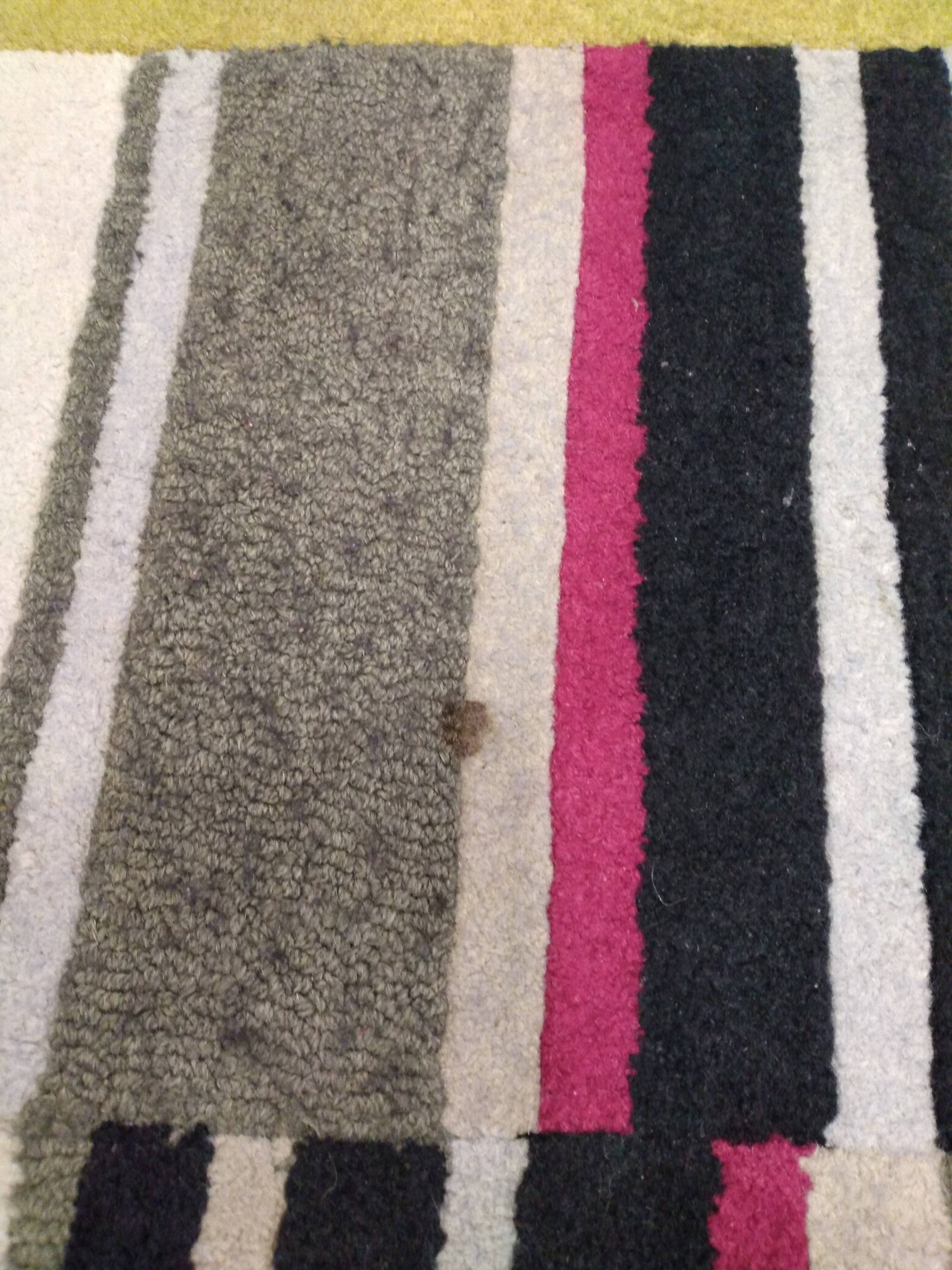 Kenzo rug "red pigalle" vintage