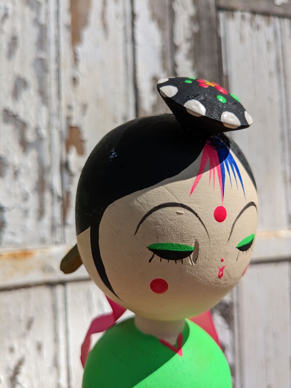 Kokeshi doll as a couple