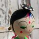 Kokeshi doll as a couple