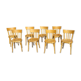 8 Baumann bistro chairs