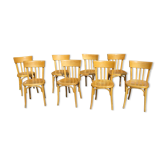 8 chaises bistrot Baumann
