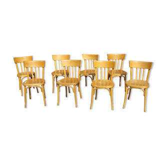 8 Baumann bistro chairs