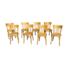8 Baumann bistro chairs