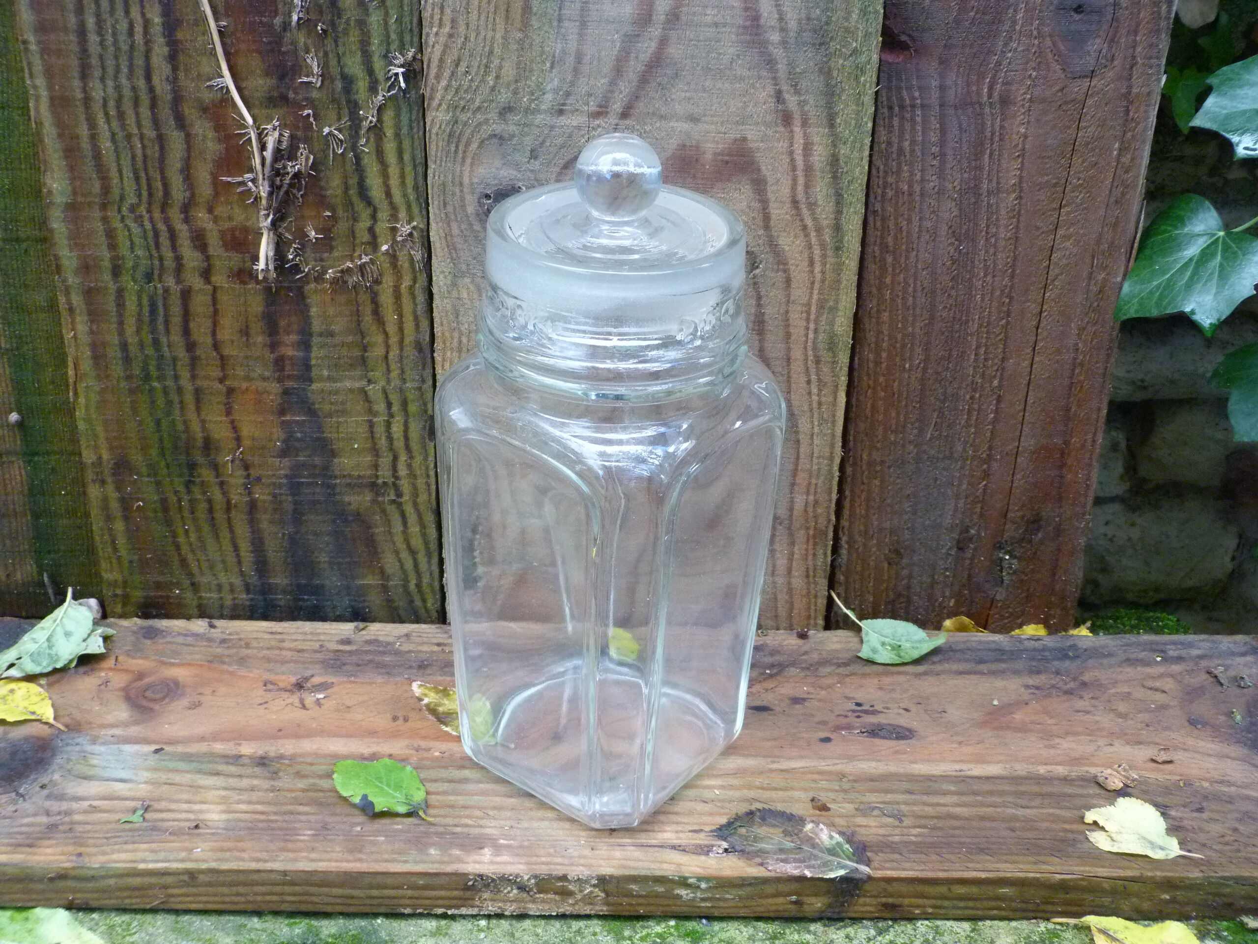 ANCIEN BOCAL A Bonbons En Verre Epicerie 1900 EUR 30,00 - PicClick FR