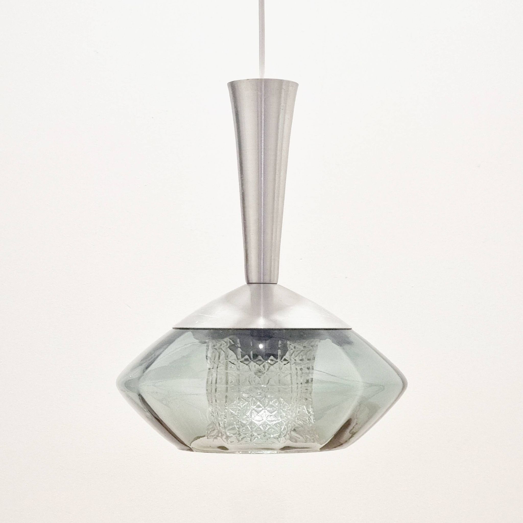 Mid-Century Scandinavian Glass Ceiling Light/Pendant by Carl Fagerlund for Orrefors, 1960s
