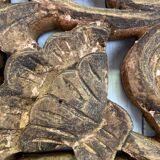 Old gilded wall decoration